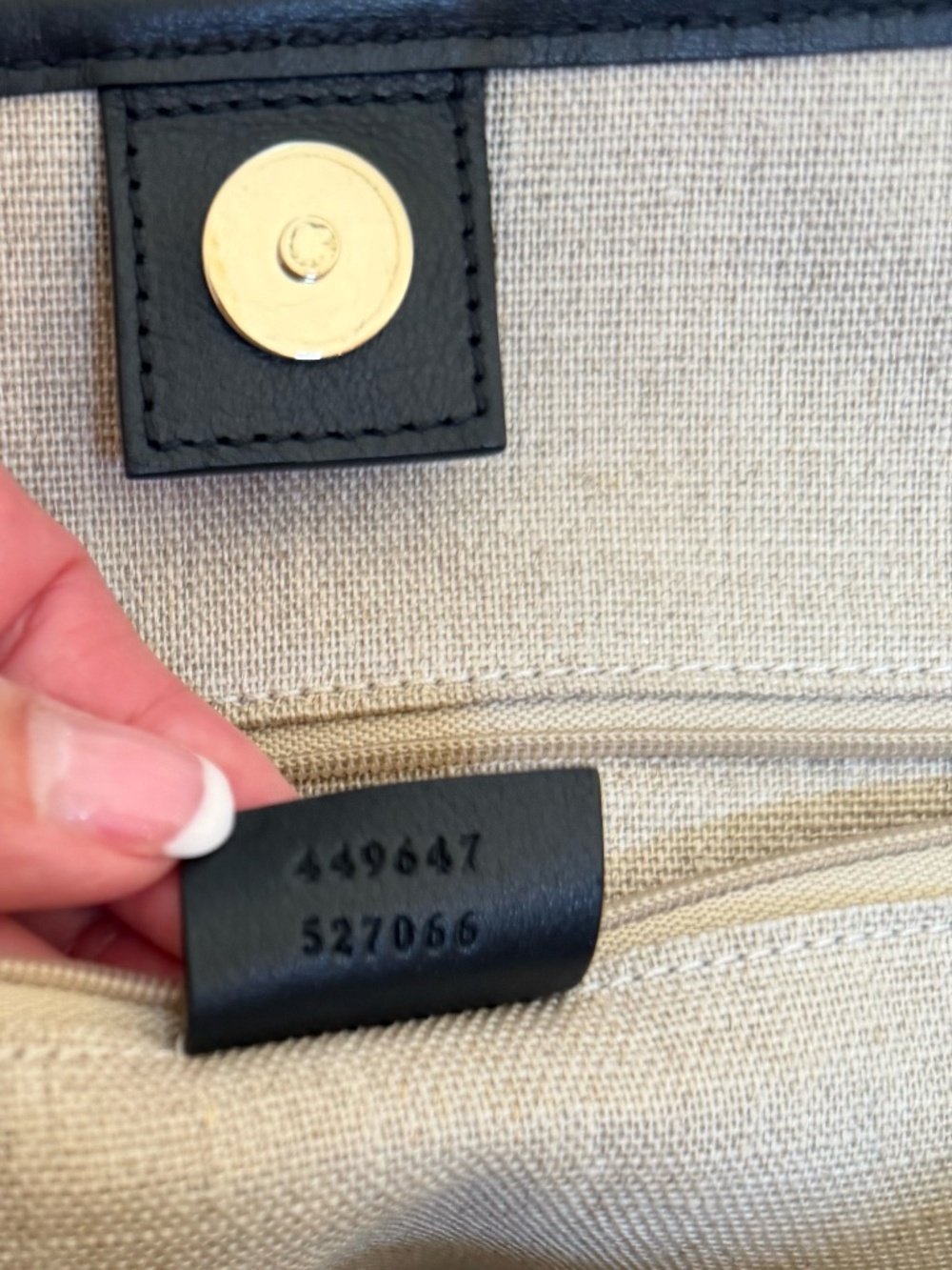 GUCCI micro GG leather large tote - Picture 13 of 15